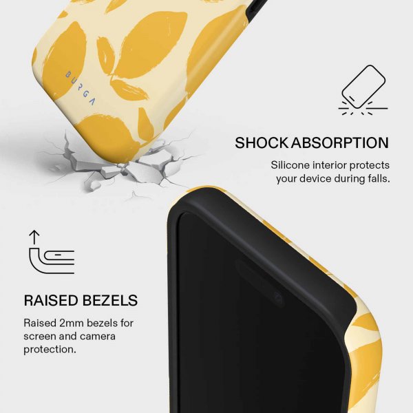Burga iPhone 17 Skal Tough MagSafe Lemon Tart