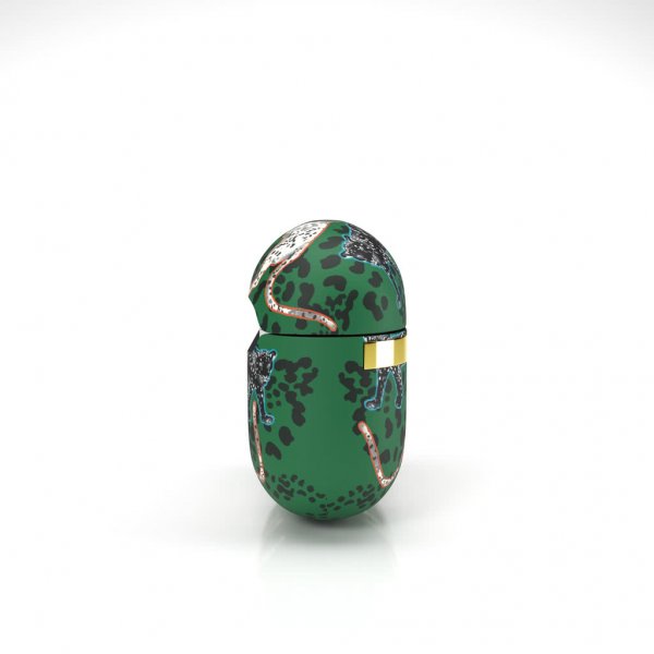 Richmond & Finch AirPods Pro Skal Green Leopard