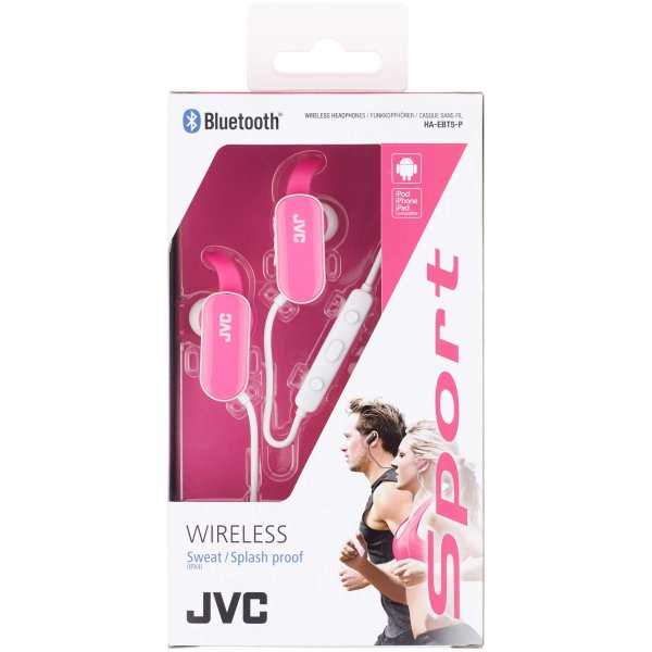 JVC Hörlurar EBT5 Trådlös In-Ear Rosa