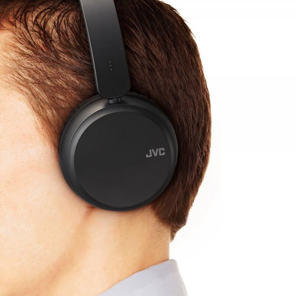 JVC Hörlurar On-Ear Wireless HA-S35BT Svart