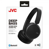 JVC Hörlurar On-Ear Wireless HA-S35BT Svart