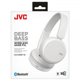 JVC Hörlurar On-Ear Wireless HA-S35BT Vit
