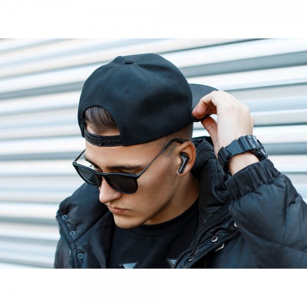 JVC Hörlurar In-Ear True Wireless Stix HA-A9T Svart