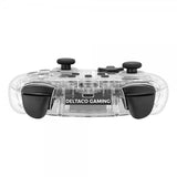 Deltaco Gaming Trådlös Kontroll för Nintendo Switch Transparent RGB