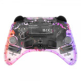 Deltaco Gaming Trådlös Kontroll för Nintendo Switch Transparent RGB