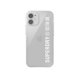 Superdry iPhone 12 Mini Skal Snap Case Clear Vit