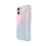 Superdry iPhone 12 Mini Skal Snap Case Clear Holographic