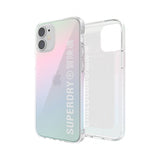 Superdry iPhone 12 Mini Skal Snap Case Clear Holographic