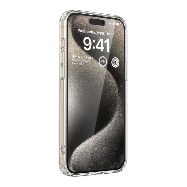 iPhone 15 Pro Skal TPU MagSafe Transparent