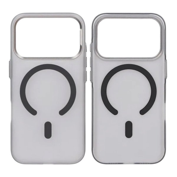 iPhone 17 Pro Skal Kamerasarg MagSafe Svart Transparent