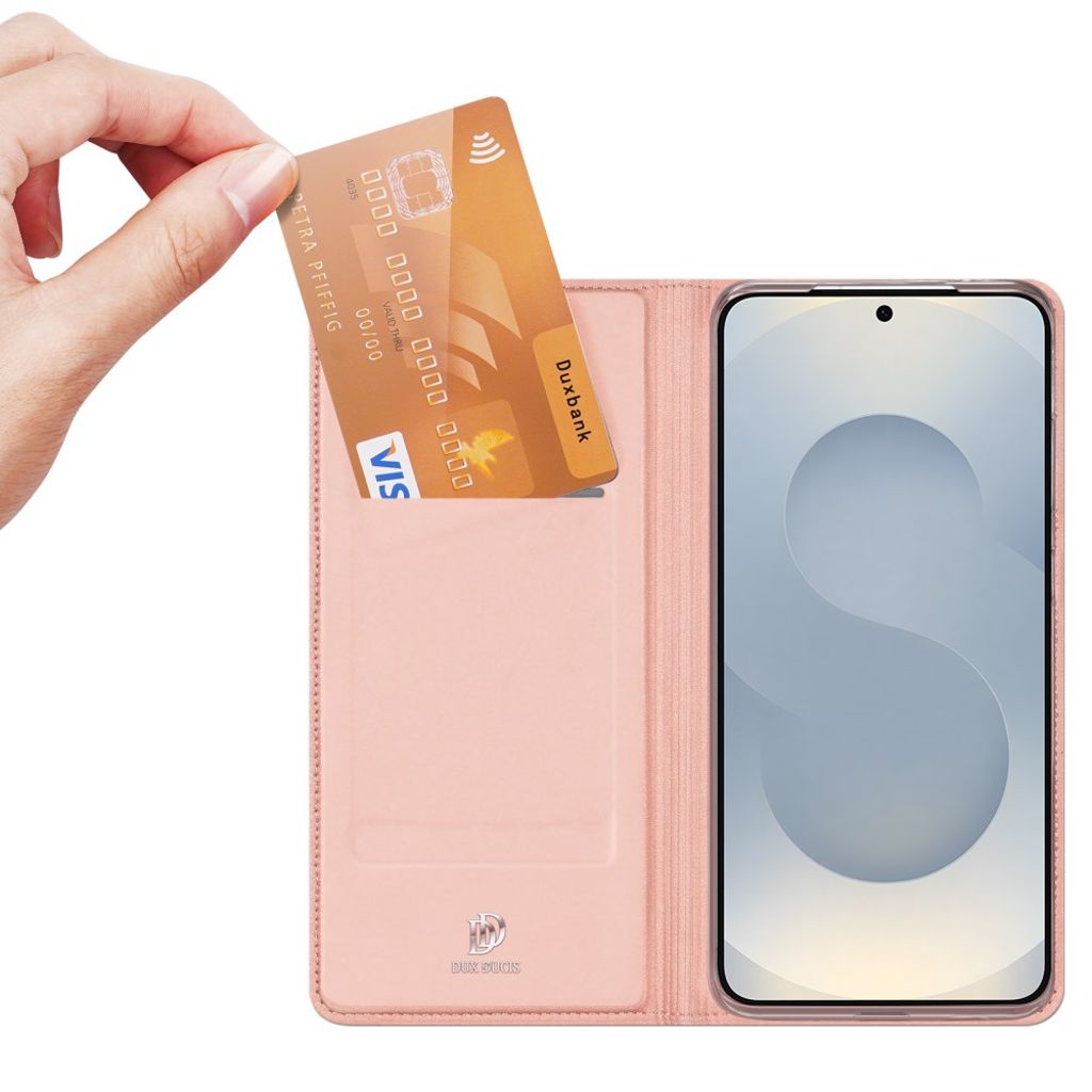 Dux Ducis Samsung Galaxy S26 Plus Fodral Skin Pro Series Rosa