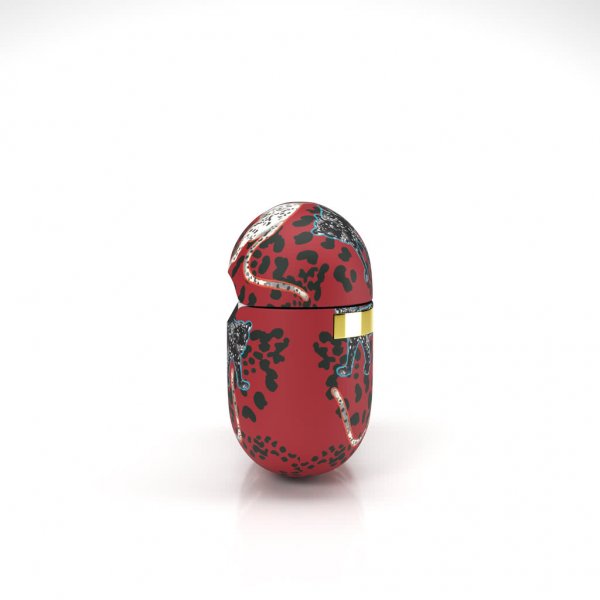 Richmond & Finch AirPods Pro Skal Samba Red Leopard