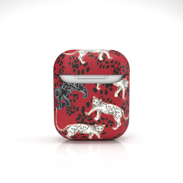 Richmond & Finch AirPods (1/2) Skal Samba Red Leopard