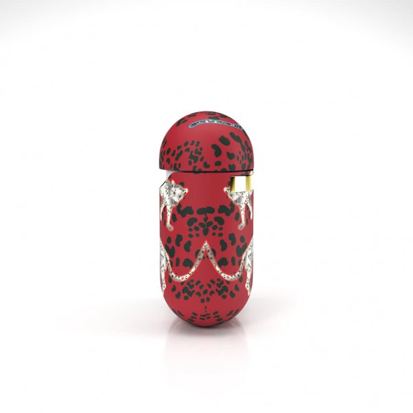Richmond & Finch AirPods (1/2) Skal Samba Red Leopard
