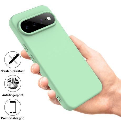 Google Pixel 11 Pro XL Skal med Strap Silikon Grön