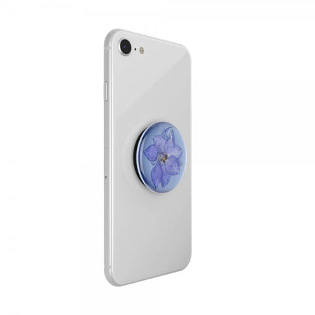 Popsockets PopGrip Pressed Flower Larkspur