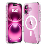 iPhone 16 Skal TPU MagSafe Transparent