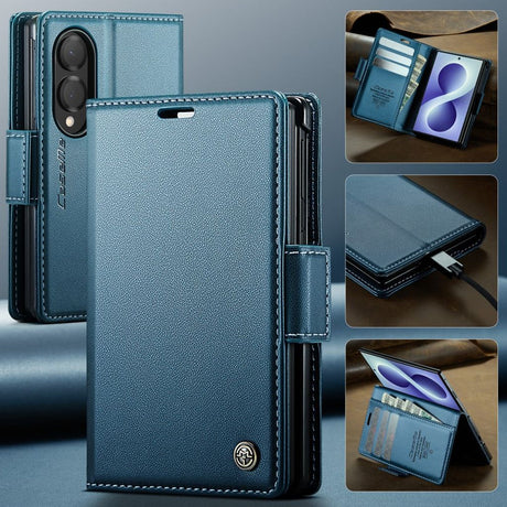 CaseMe Samsung Galaxy Z Fold 8 Fodral 023 Series Blå
