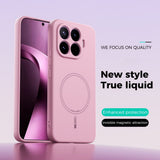 ABEEL Xiaomi 17T Pro Skal Silikon MagSafe Rosa
