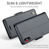 CaseMe iPhone Xs Max Fodral 023 Series Svart