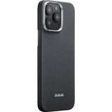 Pitaka iPhone 16 Pro Skal Edge MagSafe Black/Grey Twill