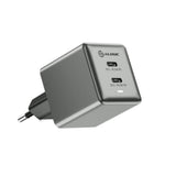 Alogic Laddare Dual USB-C Rapid Power 45W Cube GaN Grå