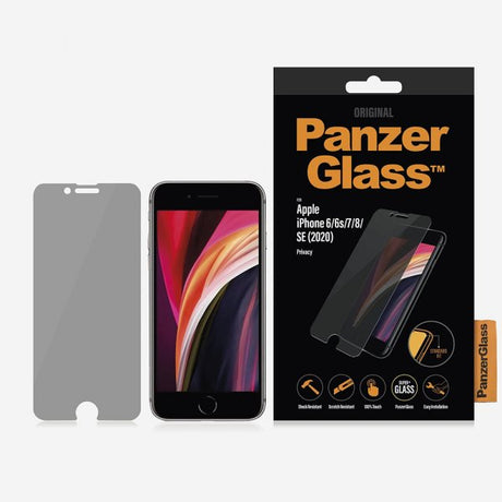 PanzerGlass iPhone 6/6S/7/8/SE Skärmskydd Privacy Standard Fit