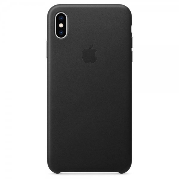 Apple Original Läderskal till iPhone X/Xs Svart