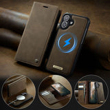 CaseMe iPhone 17 Fodral C49 Series Brun