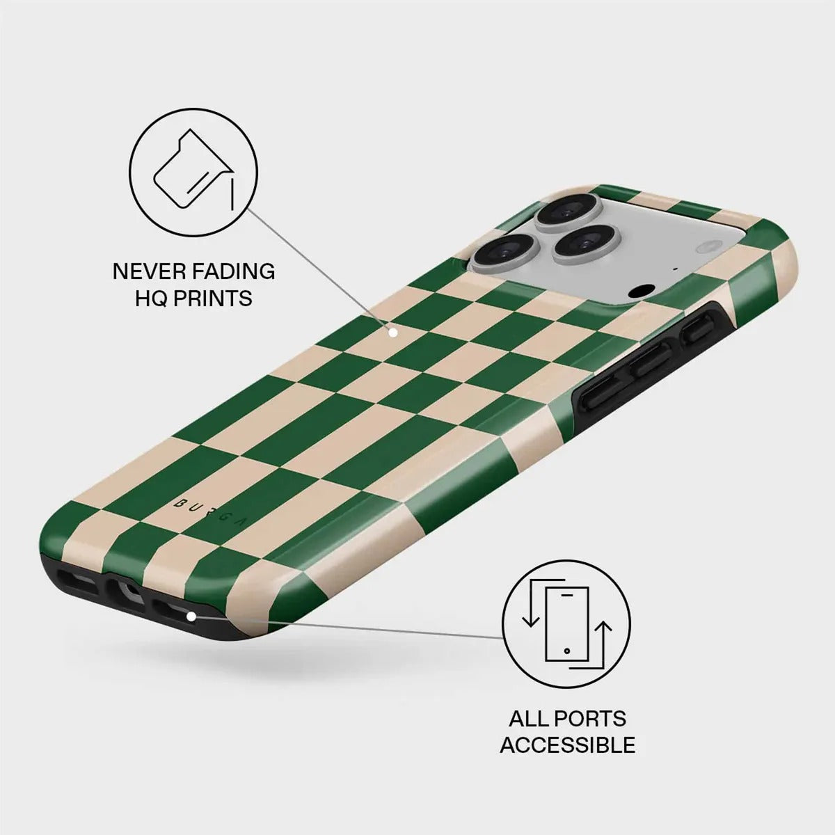 Burga iPhone 17 Pro Max Skal Tough MagSafe Ivy League