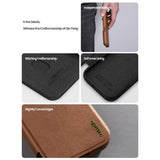 Nillkin iPhone 17 Pro/iPhone 18 Pro Fodral Qin Pro Svart