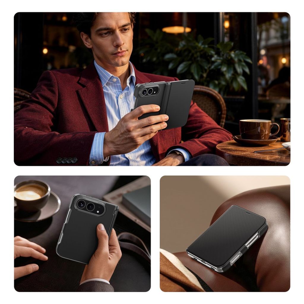 Dux Ducis iPhone Duo Fodral Fort Series Svart