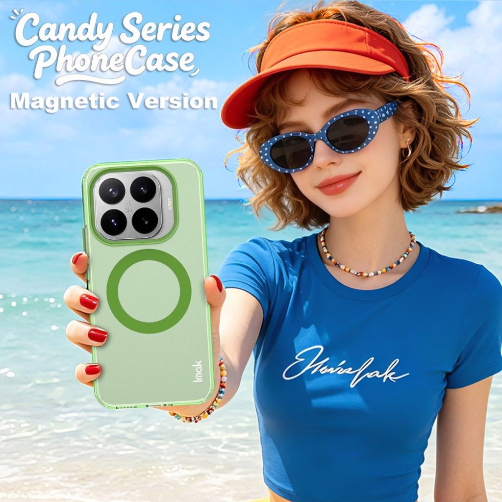 Imak Xiaomi 17T Skal Candy Color MagSafe Grön