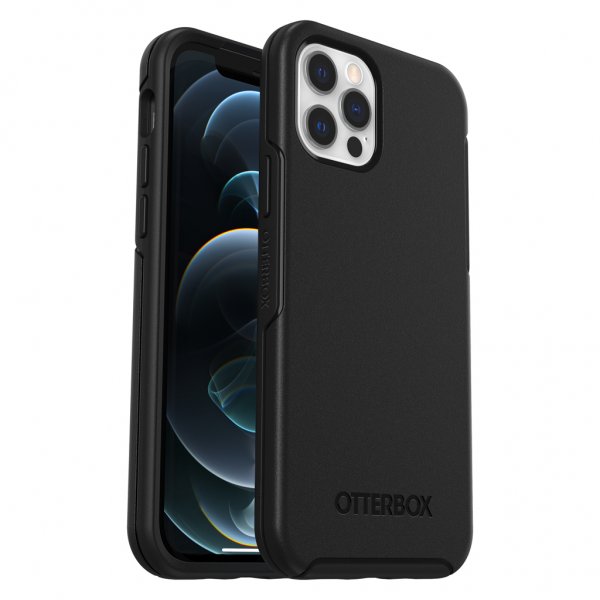 Otterbox iPhone 12/iPhone 12 Pro Skal Symmetry Series Svart