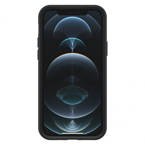 Otterbox iPhone 12/iPhone 12 Pro Skal Symmetry Series Svart