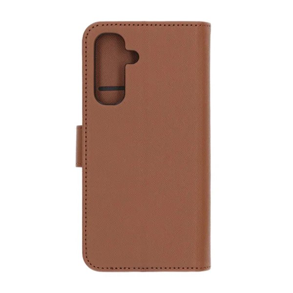 Samsung Galaxy A17 Fodral med Kortfack Stativfunktion Brun