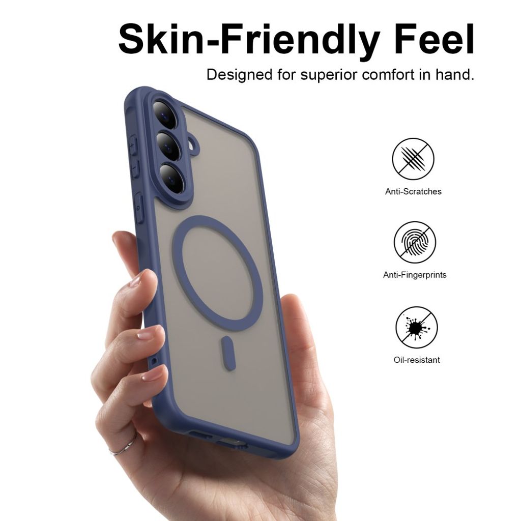 Samsung Galaxy S26 FE Skal Frostad MagSafe Blå