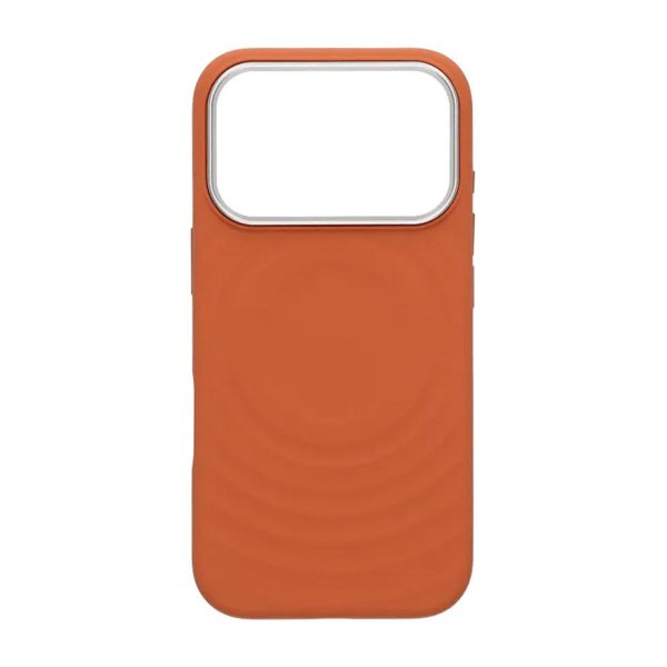 iPhone 17 Pro Max Skal Silikon MagSafe Orange