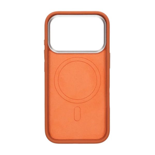 iPhone 17 Pro Max Skal Silikon MagSafe Orange