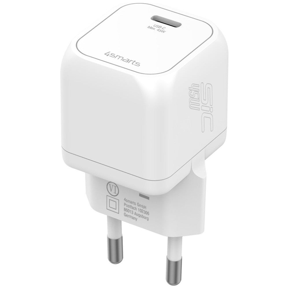 4smarts Väggladdare PDPlug SiC 45W 1xUSB-C