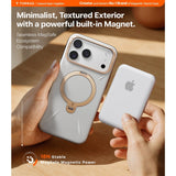 Torras iPhone 17 Pro Skal Ostand Q3 Vegskin Pearl Gray