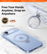 Torras iPhone Air Skal Ostand Q3 Spin Transparent