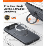 Torras iPhone Air Skal Ostand Q3 Spin Obsidian Black