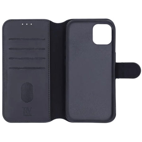 Rvelon iPhone 11 Fodral Utfällbart Kortfack Blå