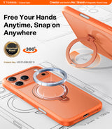 Torras iPhone 17 Pro Skal Ostand Q3 Spin Energy Orange