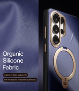 Torras Samsung Galaxy S26 Ultra Skal Ostand Q3 Vegskin Dark Purple