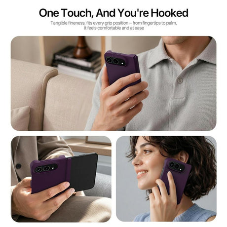 Dux Ducis iPhone Duo Skal Piel Series MagSafe Dark Cherry
