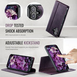 CaseMe iPhone 17 Fodral C49 Series Lila