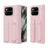 Google Pixel 11 Pro Fold Skal med Stativ & Handgrepp Rosa