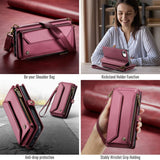CaseMe iPhone 16e/iPhone 17e Fodral C36 Series Röd